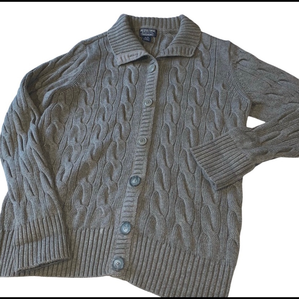 Polo Jeans Company Cable Knit Button up Sweater